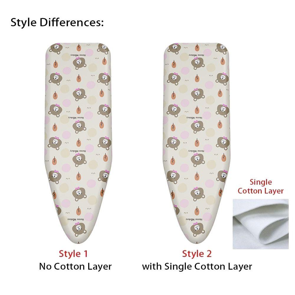 Zesílená látka na žehlicí prkno Univerzální potištěná polstrovaná nová podložka na žehlicí prkno