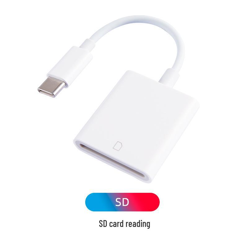 

Apple 16/15 Pro Max & Android Type-C Multi-Function Card Reader for SD/TF/CF