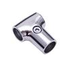 Rundes Rohrfitting für DIY-Rahmenreparatur, T-förmige Aluminiumverbindung mit sicherer Feststellschraube für Möbeltätigkeiten