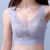 Breite Schultergurte Schönheit zurück Anti schlaffe gepolsterte Draht freie Frauen BH Sommer Spitze Nähte Push-Up Sport Büstenhalter