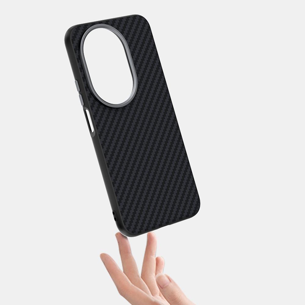 ABEEL For Huawei nova 14 Ultra 5G Case Compatible with MagSafe Carbon Fiber Texture Back Cover