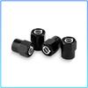 4PCS Car Wheel Tire Valve Stem Caps Airtight Cover For Volvo Rdesign XC90 S60 XC60 V70 S80 S40 V50 V40 V60 C30 S70