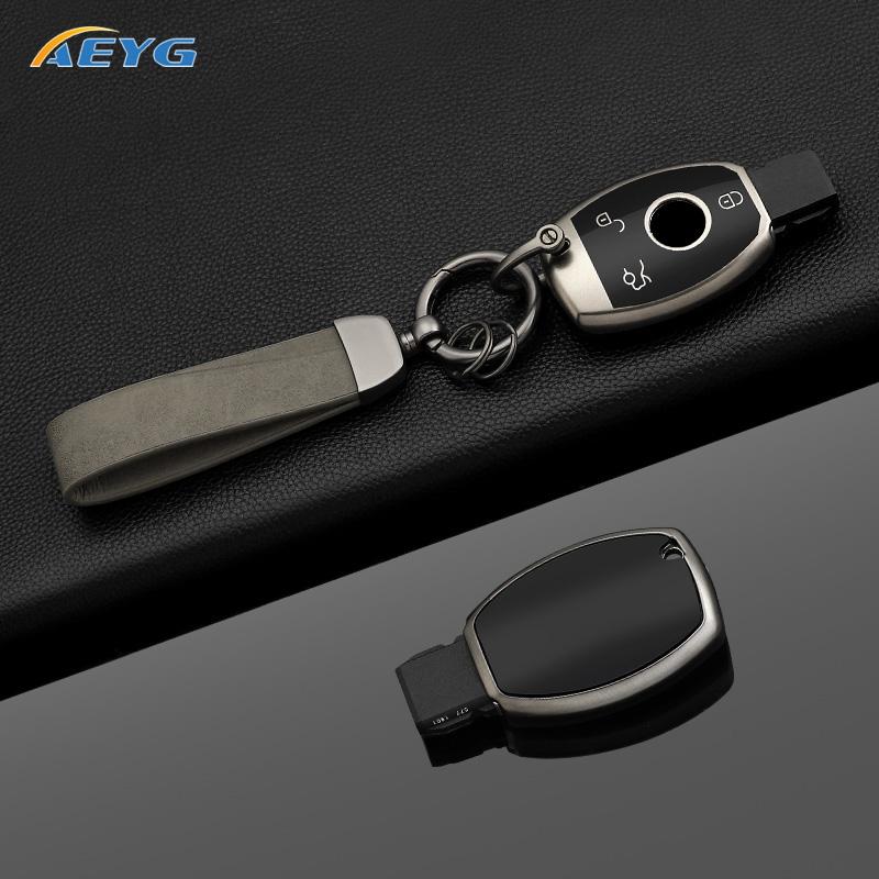 Fashion Tpu Car Key Case Cover Shell For Mercedes Benz A B C E Class Gls Gla Glk Glc Cls Cla W204 W205 W212 W463 W176 2/3 Button