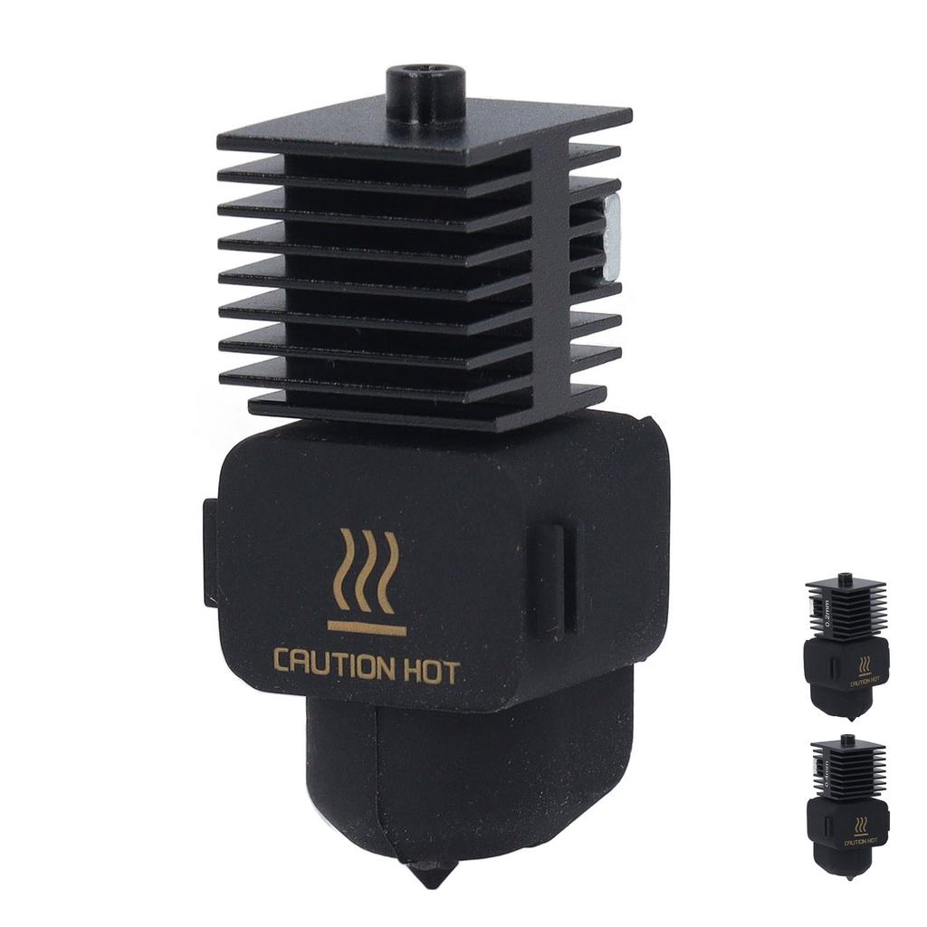 3D-Druckerende Abnehmbares Gehärteter Stahl Düsen-Kit Extruder Ersatzzubehör für Bambu Lab A1 A1 Mini