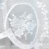 White Lace Short Curtain Aesthetic Lace Curtain French Balcony Half-curtain Living Room Screen Window Curtains Home Supplies
