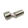  Pack of 2 Steel Connection Adapters Steel Eccentric Connection Pieces Wall Faucet Connectors Simple Installation