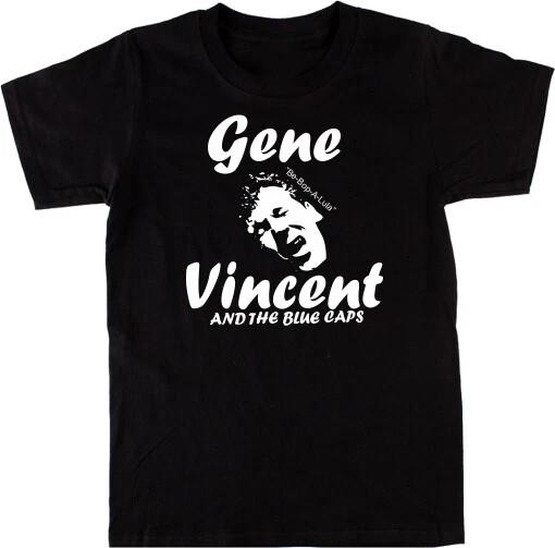 

Gene Vincent Be Bop A Lula Heavy Cotton Black S-5XL T Shirt TT494 Unisex T-Shirt XL