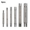 Double Head Extractor Broken Tap Extractor DIY Projects M10 Broken Tap Removal Tool Set Tap Extractor 6PCS Set