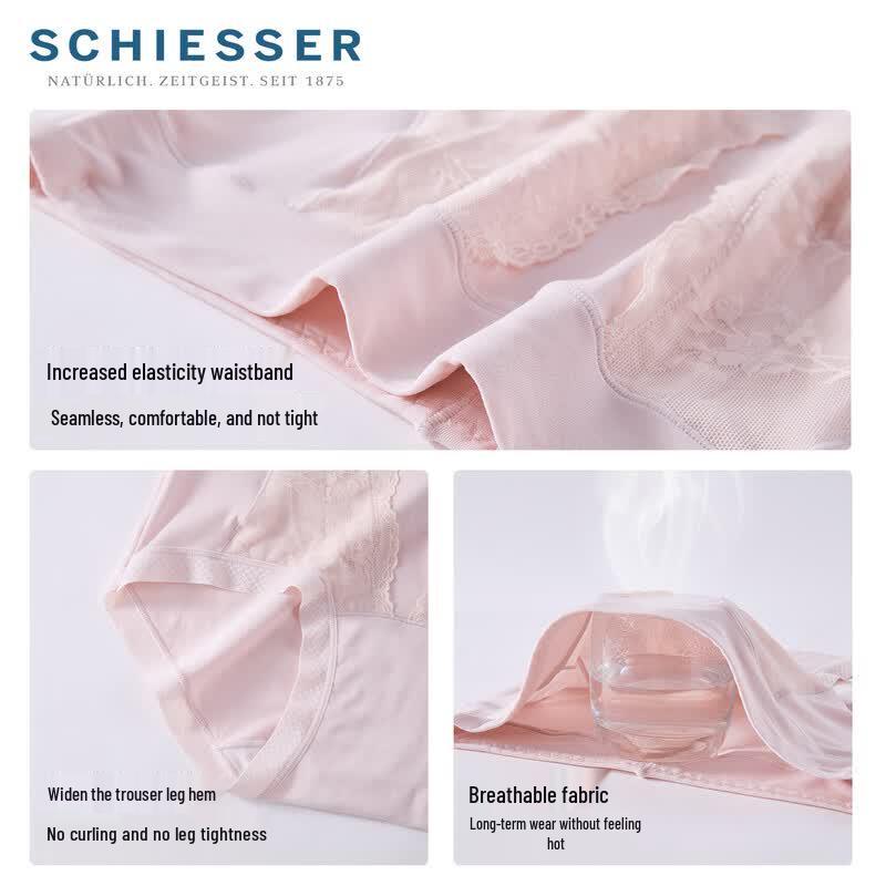 Schiesser Women's High-Waist Seamless Modal Briefs