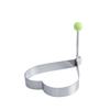 Stainless Steel Pancake Mold Ring with Handle Adjustable Shape Kitchen Baking Tool for Cooking Batter Pancakes Crepes and Eggs