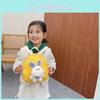Rabbit Plush Pattern Childrens Backpack Outdoor Cartoon Mini Storage Bag