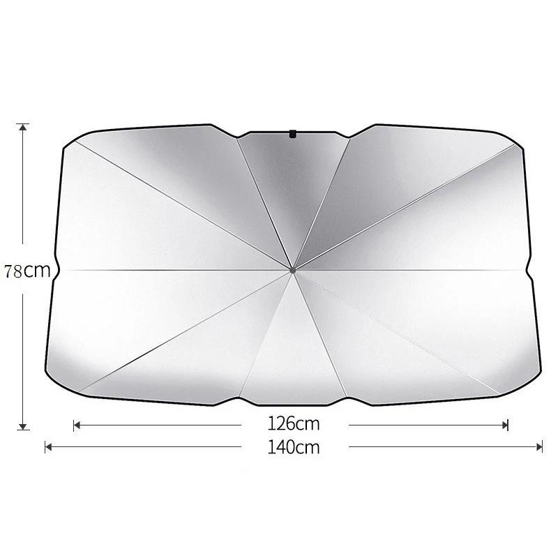 For Side Windows Car Interior Titanium Silver Car Sunshade Product Sunshade Suitable for Car Front Windshield Sunshade Suitable