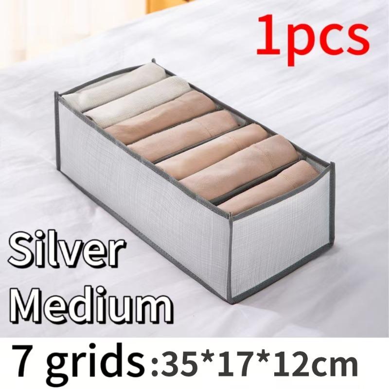 Pants Jeans Storage Box Drawers Organizer for Underwear Bra Socks Wardrobe Clothes Organizer Cabinet T-Shirt Organizers Storage