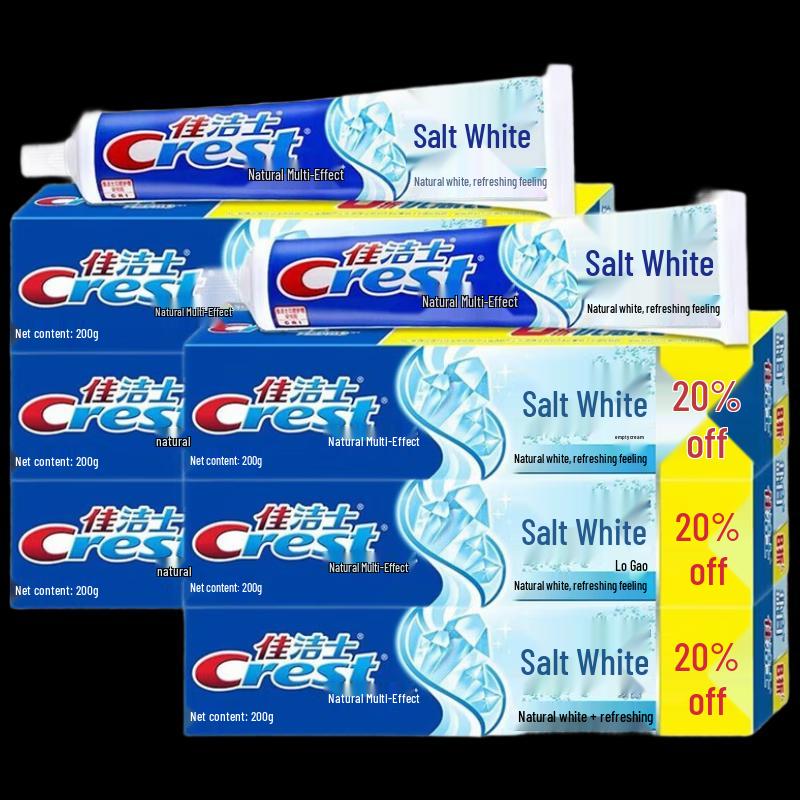

Crest Salt Whitening Toothpaste