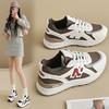 ins dad shoes 22 spring and summer new color matching heightening casual shoes student platform muffin sports shoes
