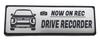 [Honami Works] New OUTLANDER PHEV GF Dash Cam Equipped Vehicles Emblem Sticker