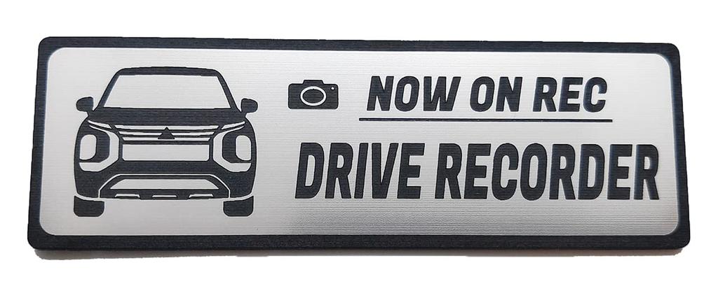 [Honami Works] New OUTLANDER PHEV GF Dash Cam Equipped Vehicles Emblem Sticker