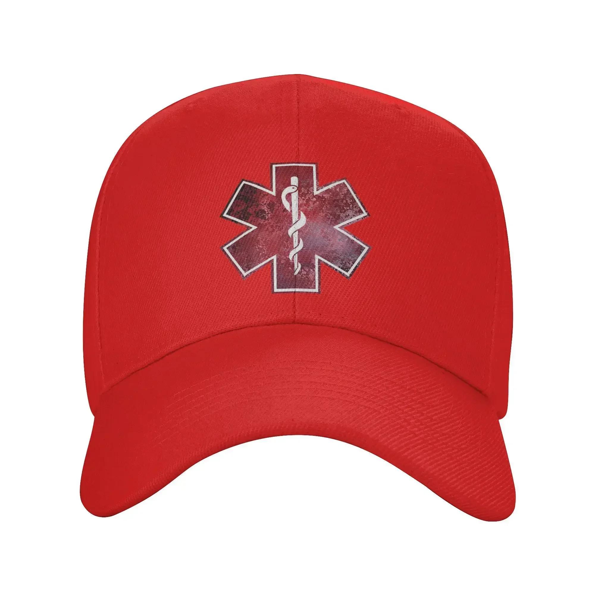 

Men WomenEMS Star Hat Classic Logo Baseball Caps Adjustable Casual Headwear Adjustable