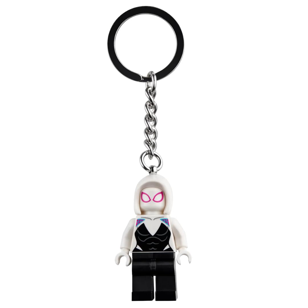 

Брелок [LEGO] Marvel Ghost Spider Keyring Ghost-Spider Keyring 854292 Різнокольоровий від 6 років і старше