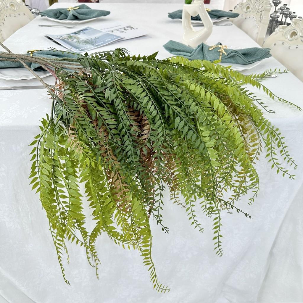 Artificial Wall Fern Panel Foliage Wedding Backdrop Home Decor Photography Props