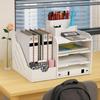 Space Saving Desktop Organizer Thickened File Holder Office Storage Rack File Storage Rack  Office