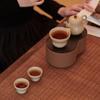 Pot such as outdoor portable travel tea set gourd brewing teapot small set ceramic business company gift set