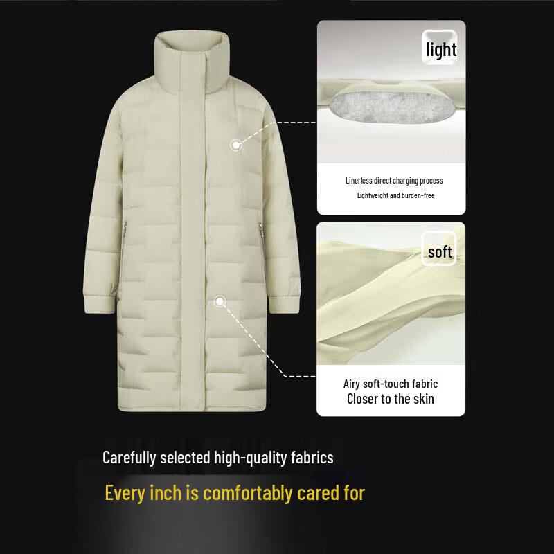 BOSIDENG B40134164 Business Casual Mid-length Goose Down Jacket