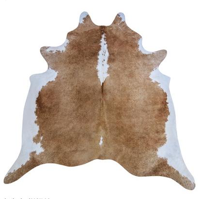 Neregulāras mākslīgās govs ādas paklāji viesistabai