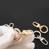 1pcs Zinc-Alloy Keychain Hook with Key Ring Bag Clip Hook with Spring Ring for Lanyard Making DIY Crafts Keychain