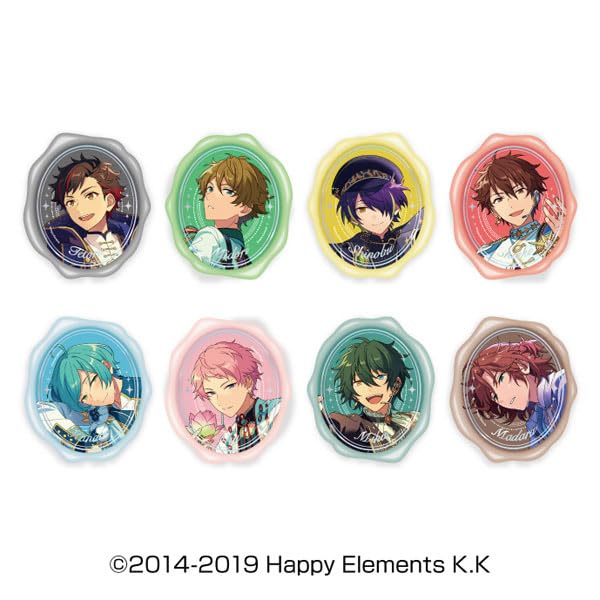Ensemble Stars!! Clear Seal Stickers Fbox 8-Piece Box