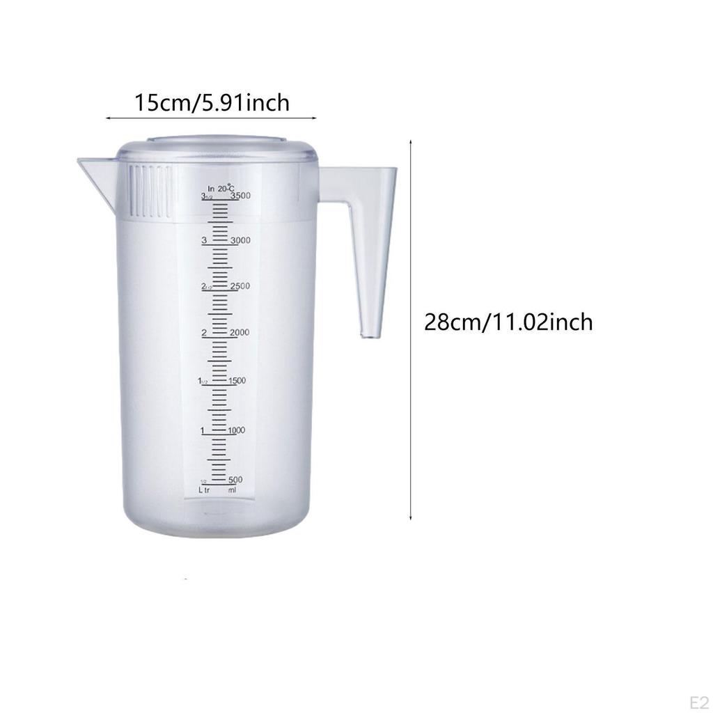Water Pitcher ,Cold Kettle, Beverage Fridge Jug for Ice Tea Juice