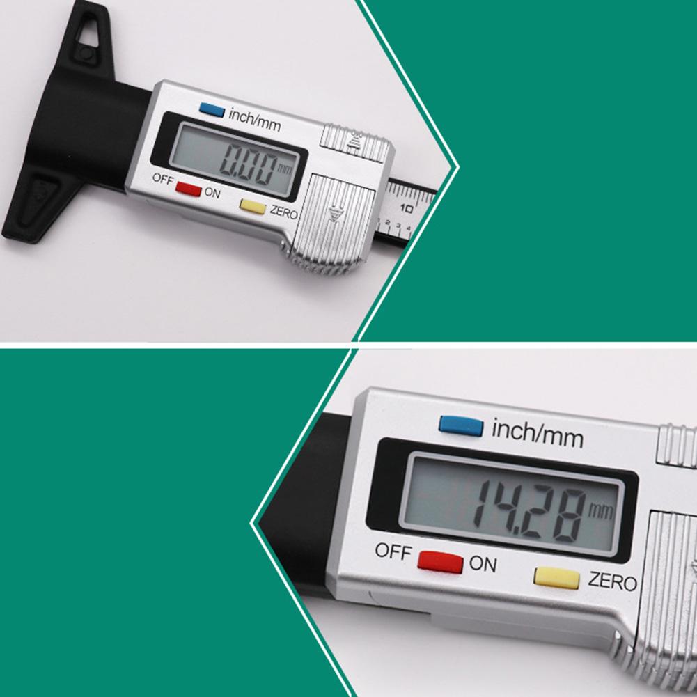 Car Tire Wear Detection Digital Tire Tread Depth Gauge High Universality Fitment