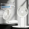 Portable 7-Speed High-Speed Foldable Handheld Neck Fan with Strong Wind and USB Connectivity.