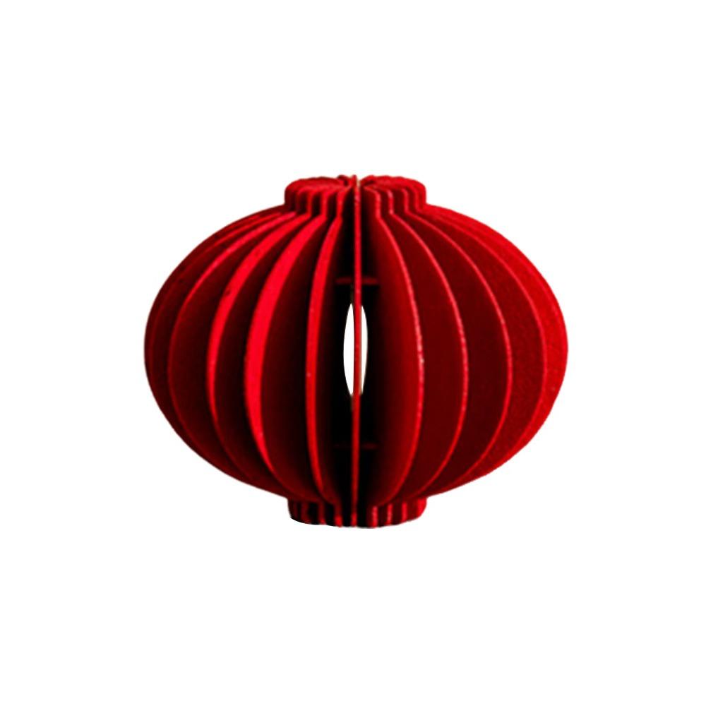

Non-woven Fabric Gourd Lantern Ornament with LED Light Spring Festival Ornament 2026 New Year 02