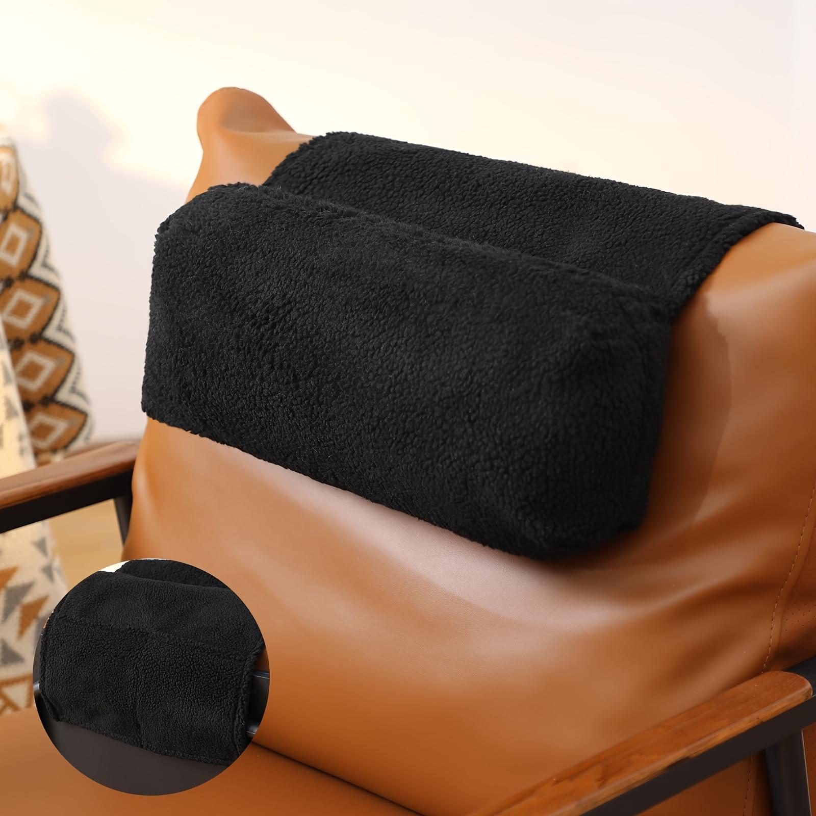 

Recliner Pillow Neck Support, Adjustable with Storage Pocket for Travel and Home Sofa Armchair