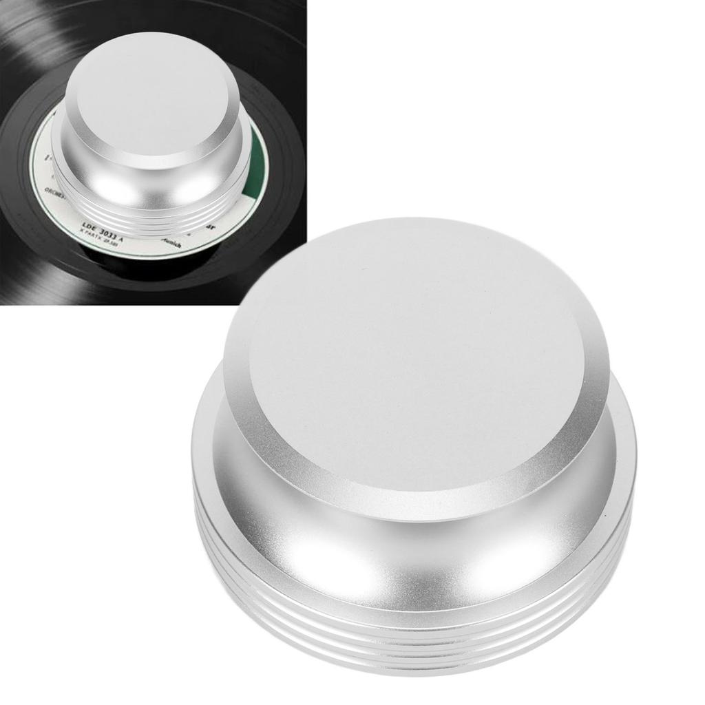Turntable Disc Stabilizer Aluminum Alloy HiFi Record Weight Stabilizer Vibration Reducer for Record Player