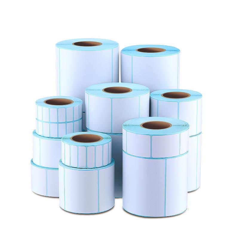 Durable Thermal Self-Adhesive Barcode Labels 100x150mm for Waybill & Supermarket Use