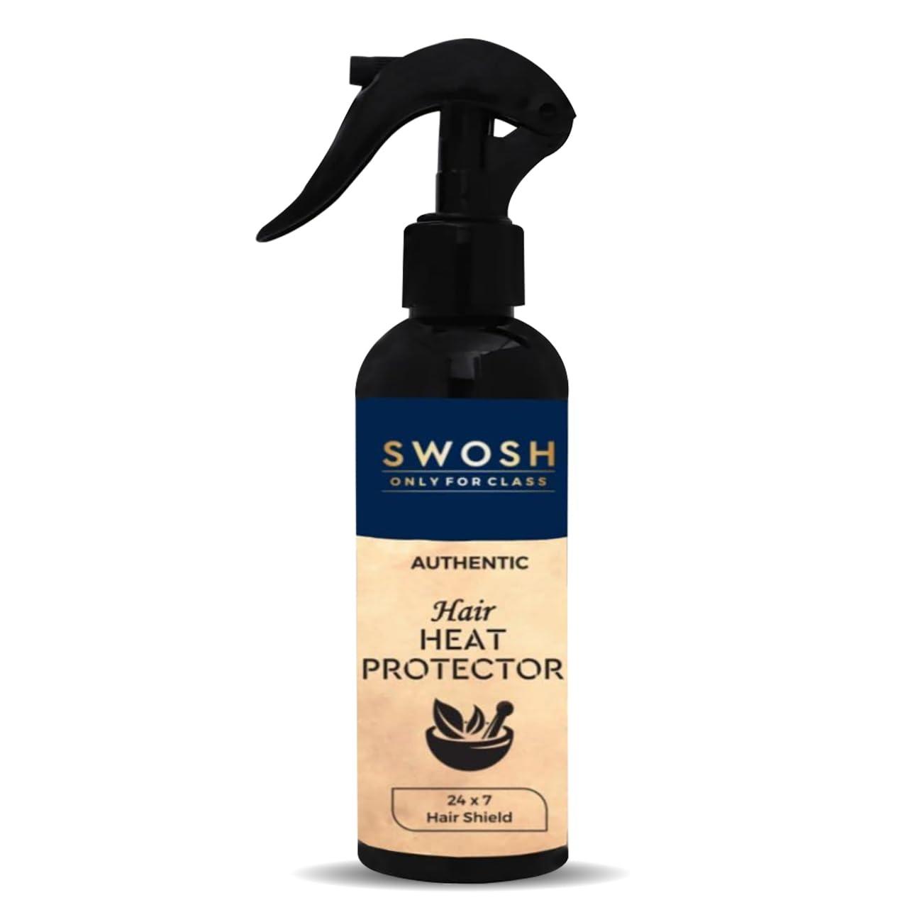 

Термозащитный спрей для волос (200 мл), Hair Heat Protector Spray, Swosh