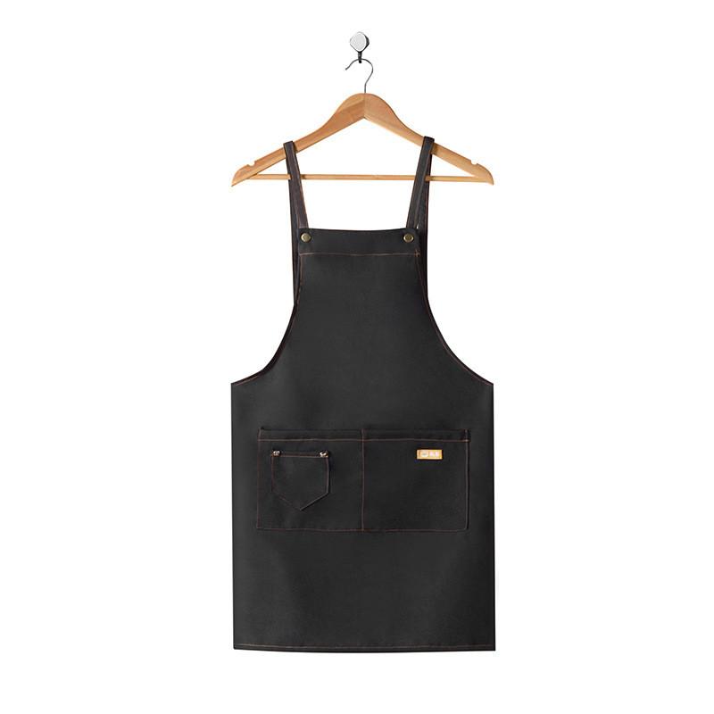 Waterproof Polyester Apron For Professional Kitchen Use And Antioil Protection For Adults