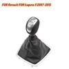 FÜR Renault FÜR Laguna 3 2007 2008 2009 2010 2011 2012 2013 2014 2015 6-Gang Leder Schaltknauf Staubschutz Lederhülle