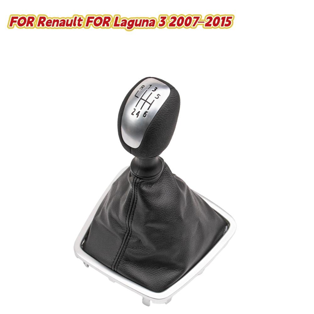 

FOR Renault FOR Laguna 3 2007 2008 2009 2010 2011 2012 2013 2014 2015 6 Speed Leather Shift Knob Dust Cover Leather Cover China Mainland