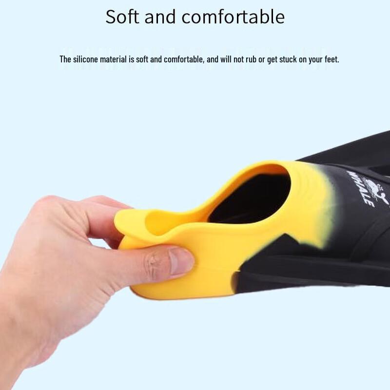 WEZHO FN-702 Silicone Swim Fins