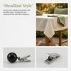 4 Pcs Gravity Ball Curtain Weight Ball Windproof Heavy Duty Drapery Weights  Table Cover