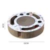 Cat Scratching Toys  Nail Scrapers Polishing Machines Corrugated Paper Wear Resistant Disc Shaped Turntable Balls Pet Products