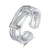Original   Copper Zircon Ring For Women Wedding Engagement Jewelry Accessories 5A Cz Rings Fashion High Quality Gift