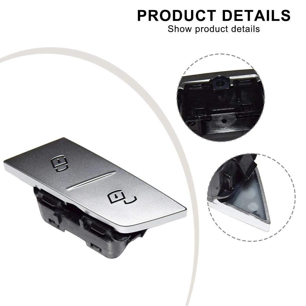 For BMW G21 For BMW G28 G28 G22 G23 Central Lock Switch For BMW Door Repair Black Silver ABS Construction Quick To Install