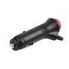 Uxcell Waterproof Lighter Plug for Lighter Power Socket Plug DC with LED Pack of 2 Car, Motorcycle, Boat, Fuse, Switch, Connector, 12V/24V Indicator,