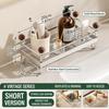 Stainless Steel Cosmetic Storage Stand Anti-rust Kitchen Sink Storage Rack  Bathroom