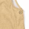 Side button apron A la carte Side button apron 258549 Beige [Kusuguru Japan] M-L