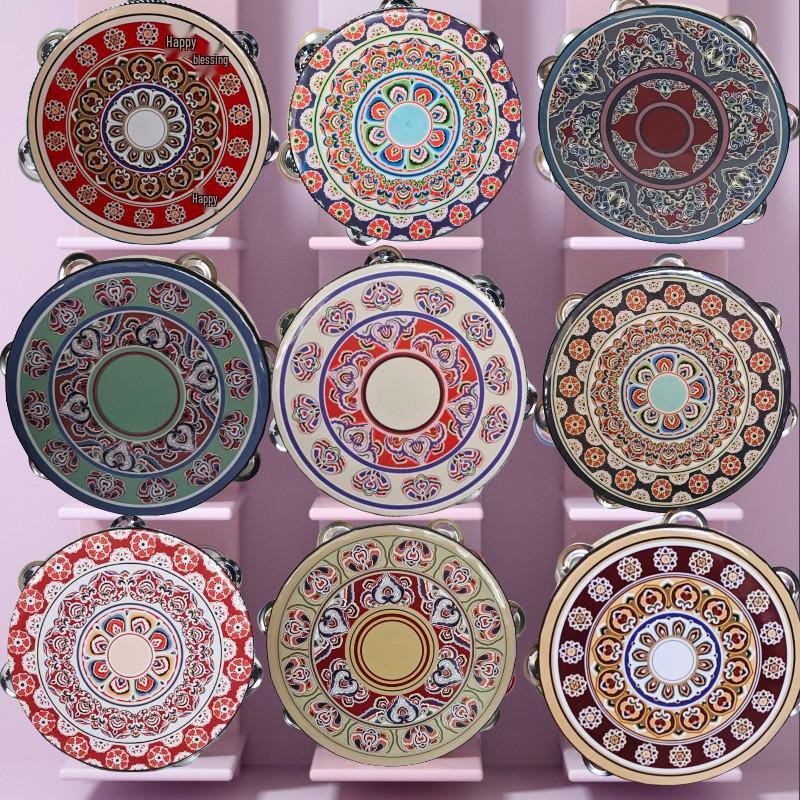 Children's Xinjiang Dance Tambourine for Orff Instrument Teachers and Grade Exams